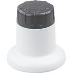 Dr. Oetker Lebkuchenmühle, Gebäckmühle für Mini-Amerikaner, Allround-Ausstecher zum Kochen und Backen, Lebkuchen-Maker mit Dreh-Mechanismus zum Einfachen Lösen des Teiges (Farbe: Weiß), Menge: 1 Stück