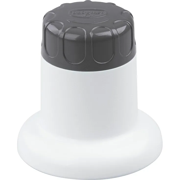 Dr. Oetker Lebkuchenmühle, Gebäckmühle für Mini-Amerikaner, Allround-Ausstecher zum Kochen und Backen, Lebkuchen-Maker mit Dreh-Mechanismus zum Einfachen Lösen des Teiges (Farbe: Weiß), Menge: 1 Stück