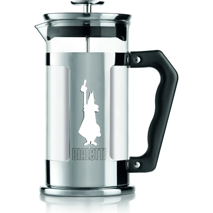 Bialetti 3160 0003160 Espressokocher, Aluminium, metallic-glas