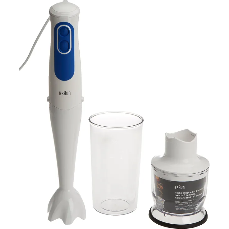 Braun Stabmixer, 700 W, Spülmaschinengeeignete Teile