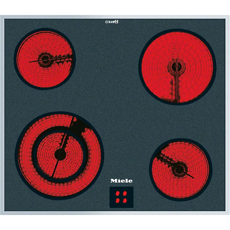 Miele KM 6002 LPT, Kochfeld, Einbaugerät, Autark nein, Betriebsart elektrisch, Anzahl Kochstellen 4