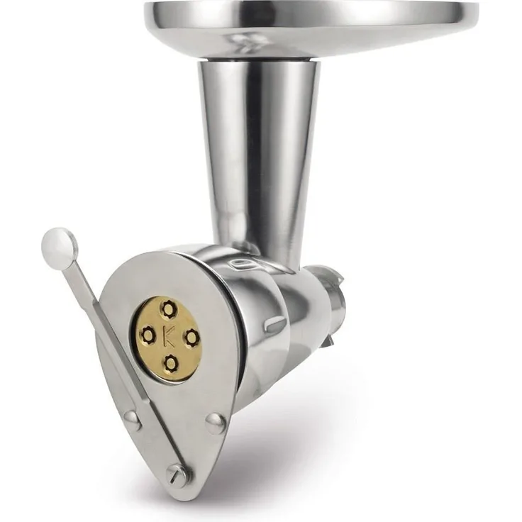 Kenwood KAX92.A0ME Pasta Fresca Nudelpresse, kompatibel mit Kenwood Chef und kMix, Edelstahl, Aluminium