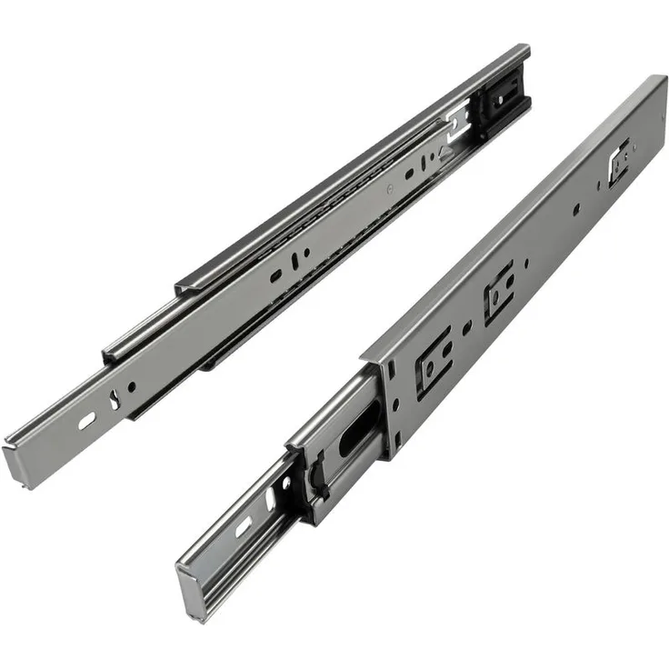 SO-TECH Vollauszug belastbar bis 45 kg Länge 250 mm mit Selbsteinzug Teleskopauszug Schubladenauszug KV2 von SO-Tech