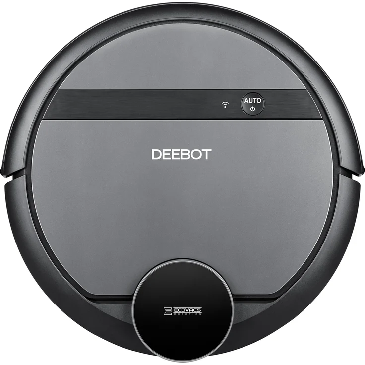 Ecovacs Deebot 901 Saugroboter, 100 min Akkubetrieb, App- und Sprachsteuerung, Lasernavigation – Bild 2