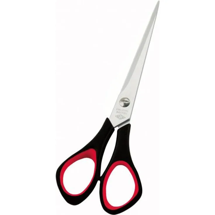 Wedo 976651 Universalschere (Linkshänder, rostfreier Edelstahl, spitz, Kunststoff Softgriffe 16 cm)