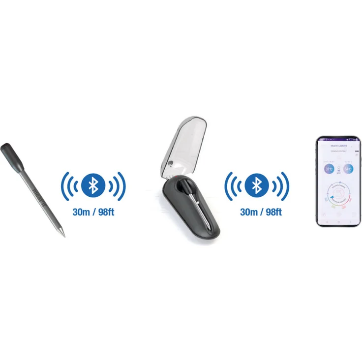 Mastrad Meat it Bluetooth Küchensonde Fleischthermometer – Bild 3