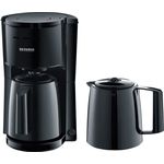 Severin KA 9252 Thermo-Kaffeeautomat mit 2 Kannen, Warmhaltefunktion, schwarz