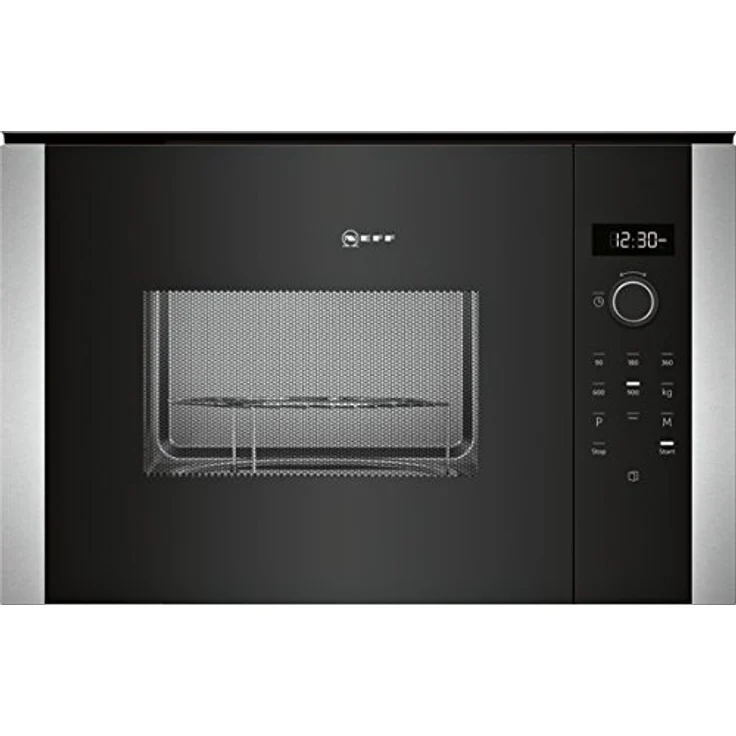 Neff HLAGD53N0 Mikrowelle mit Grill, Einbaugerät, 900 Watt, 25 Liter Garraum, Auftaufunktion, Garfunktion, 8 Automatikprogramme – Bild 1
