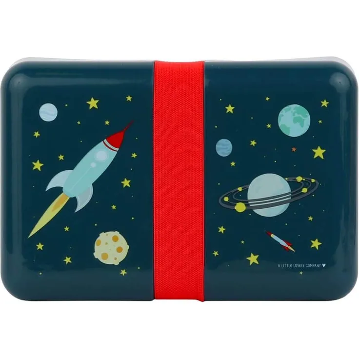 A Little Lovely Company Lunch Box: Space, Medium