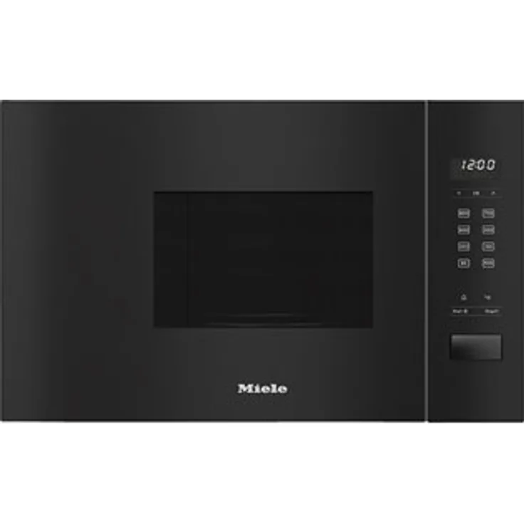 Miele M 2230 SC Mikrowelle, Einbaugerät, 17 Liter Garraum, 800 Watt, Schwarz