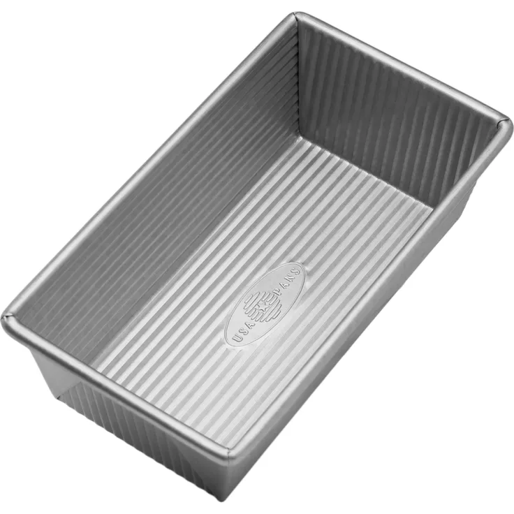 USA Pfanne Bakeware aluminisierten Stahl 1 Pfund Backen Silber 1 pound loaf silber
