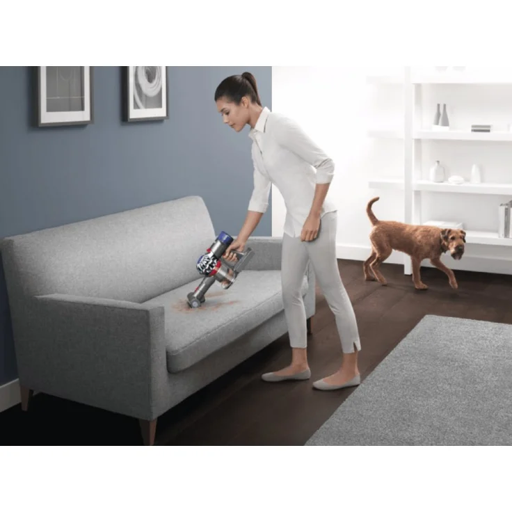 Dyson V8 Fluffy+ (248361-01) beutel- und kabelloser Handstaubsauger, 40 min Laufzeit, Wandhalterung – Bild 7