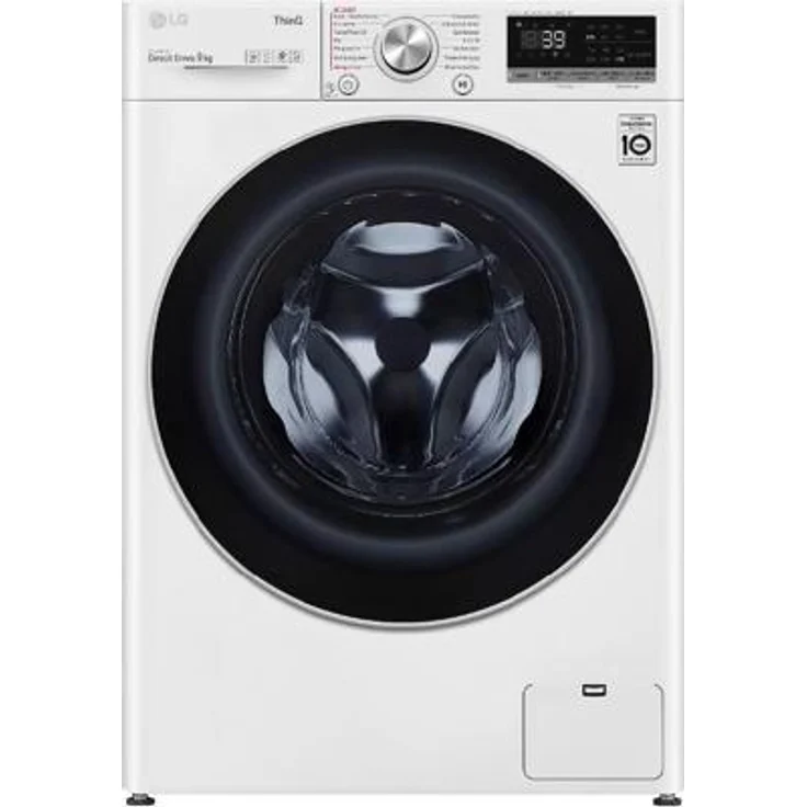 LG F4WV908P2E, Frontlader-Waschmaschine, C, Fassungsvermögen 8 kg, Standgerät, Breite 60 cm, Mengenautomatik, Restlaufzeitanzeige – Bild 1