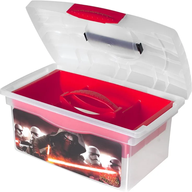 OKT Disney Star Wars Box, Kunststoff, schwarz, 40 x 24 x 21 cm