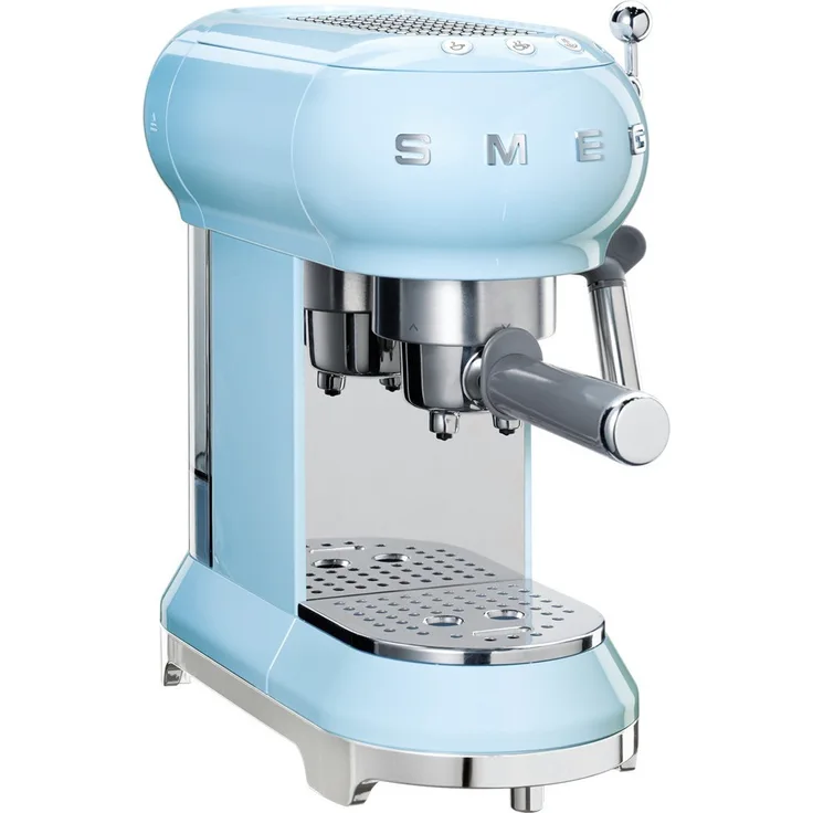 Smeg 146875 Kaffeemaschine, Einstellbare Kaffeetemperatur mit Milchaufschäumer