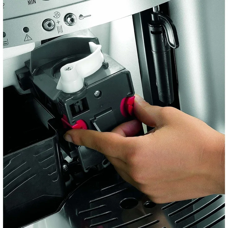 De'Longhi ESAM 3000.B Magnifica Kaffeevollautomat mit integriertem Mahlwerk, 1,8 l Wassertank, Milchaufschäumdüse, schwarz - Preisvergleich – Bild 3