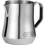 De'Longhi DLSC060 ECO 311.W-BK-R-B Milchkännchen, 18-8 Edelstahl, 350 ml
