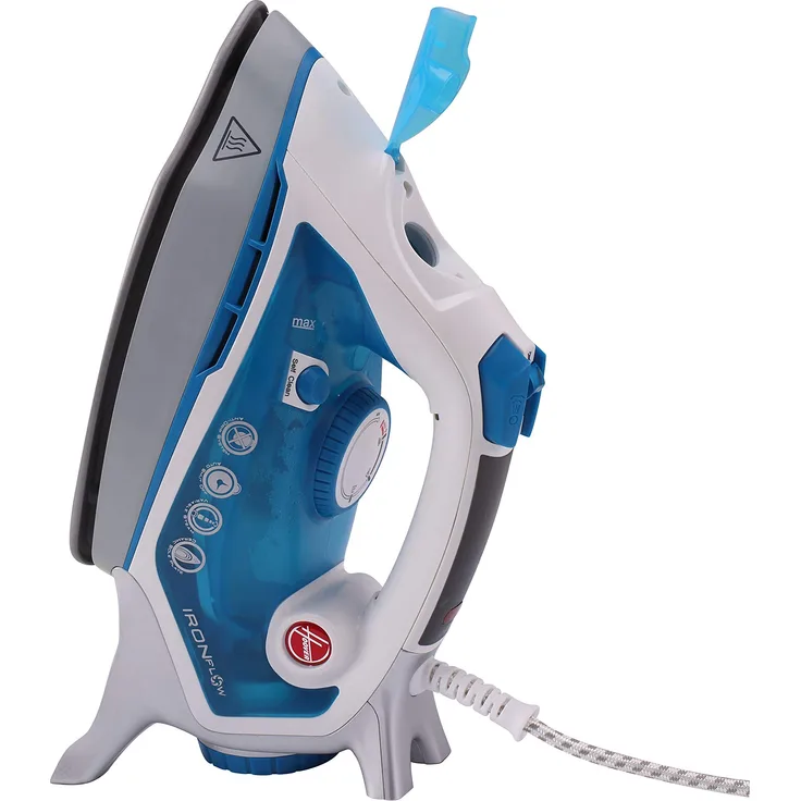 Hoover TIF 2600-1 Bügeleisen tif2600 011, Kunststoff, Blau, Weiß