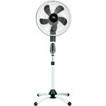 Fakir 6954009 Standventilator VC 360''Rotating, 55 W, silber-dunkelgrau