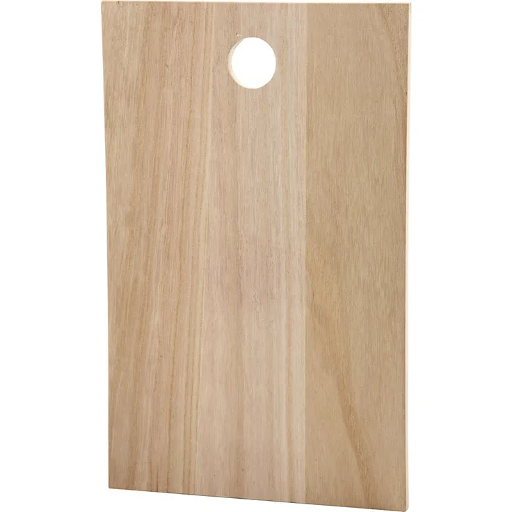 Holzteller, Größe 35x22cm, Stärke 13cm, Kaiserbaum, 1 Stück
