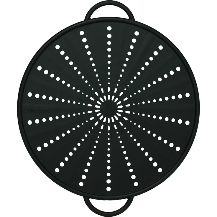 Emsa 514561 Spritzschutz, Ø 31 cm, Silikon, Anthrazit, Smart Kitchen – Bild 1