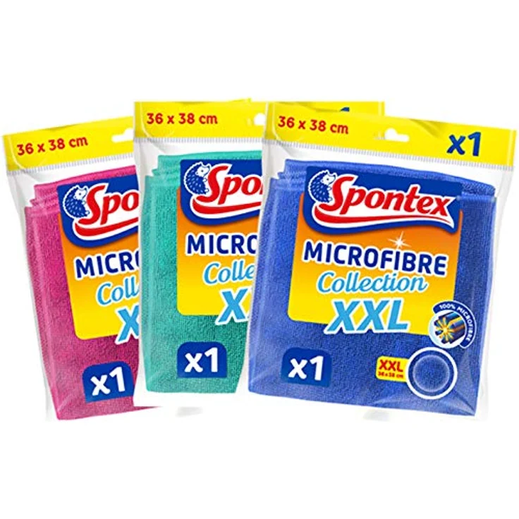 Spontex 19780026 Microfibre Economic, Der bunte Alleskönner