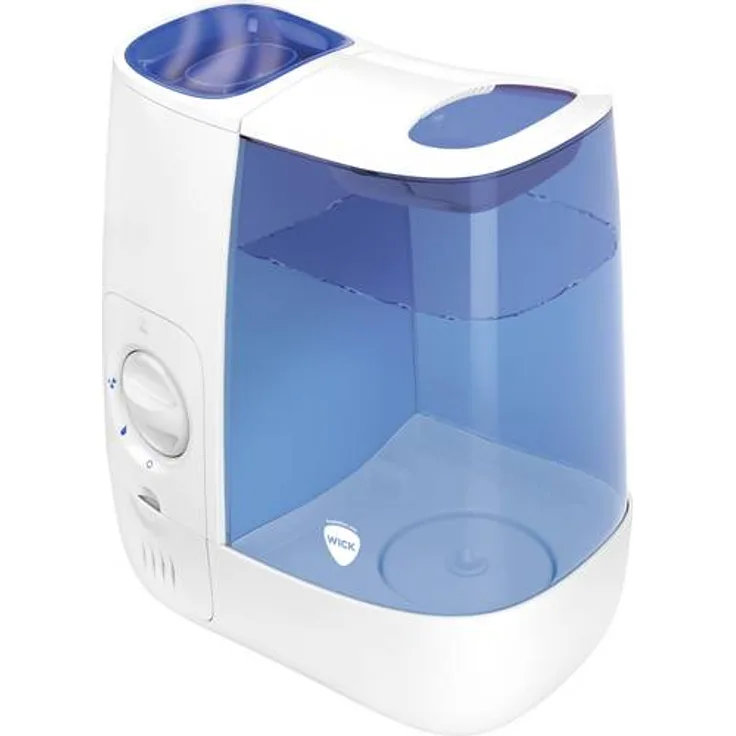 Wick WH845E2 Warmluft-Befeuchter, Blau, Weiß Luftbefeuchter
