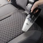 Grafner 2in1 Kleinstaubsauger, Autostaubsauger 12V Inkl. Tasche und verschiedene Düsen, 2.500 Pa Saugleistung