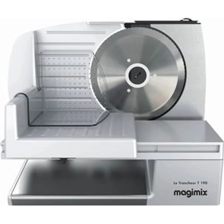 Magimix 11651 Allesschneider, 2600 W, 19 cm Multifunktions-gezacktes Edelstahl-Klinge