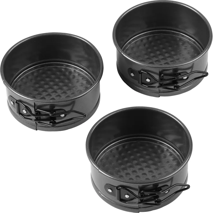 Wilton Mini-Springformen-Set, Antihaft, 10,2 cm 3-Teilig