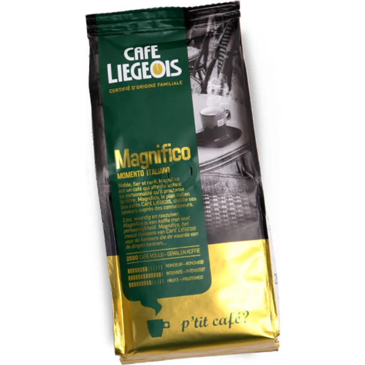 Gemahlener Kaffee Café Liégeois Magnifico, 250 g