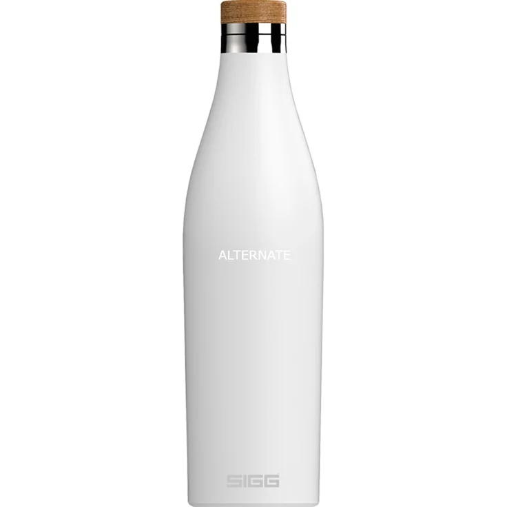 SIGG Trinkflasche Meridian White 0,7L Thermosflasche, weiß – Bild 1