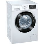 Siemens iQ300 WM14N0K4, Frontlader-Waschmaschine, D, Fassungsvermögen 7 kg, Standgerät, Breite 59,8 cm, Restlaufzeitanzeige, Nachlegefunktion
