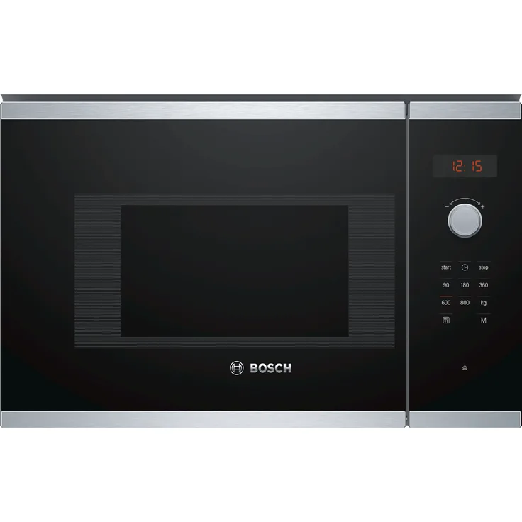 Bosch Serie 4 BFL523MS0 Mikrowelle, Einbaugerät, Schwarz, Edelstahl