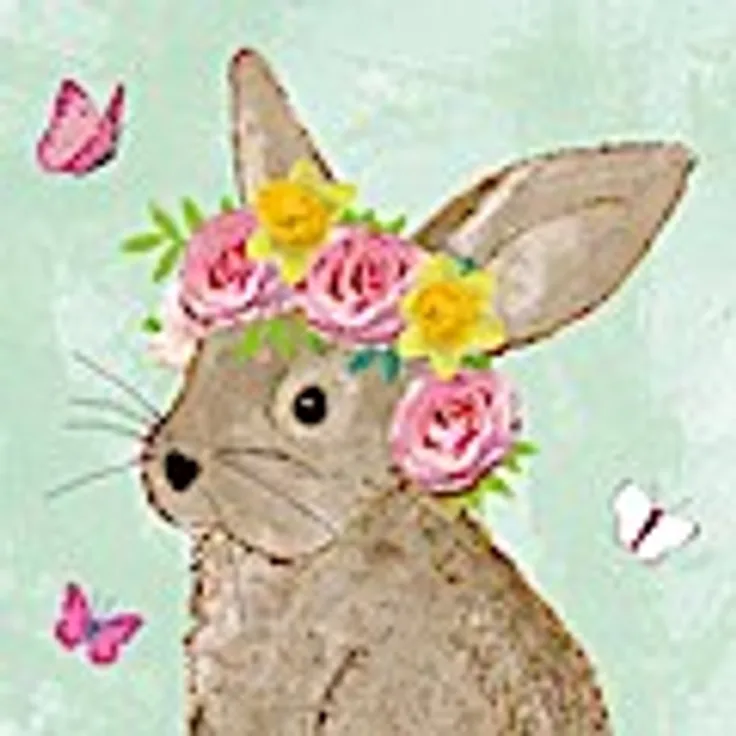 Servietten 'Easter Beauty green'