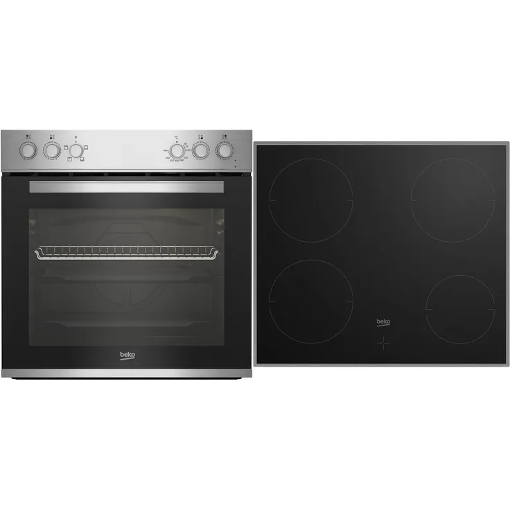 Beko Beko BBUC12020X Herdset edelstahl + edelstahl EEK: A