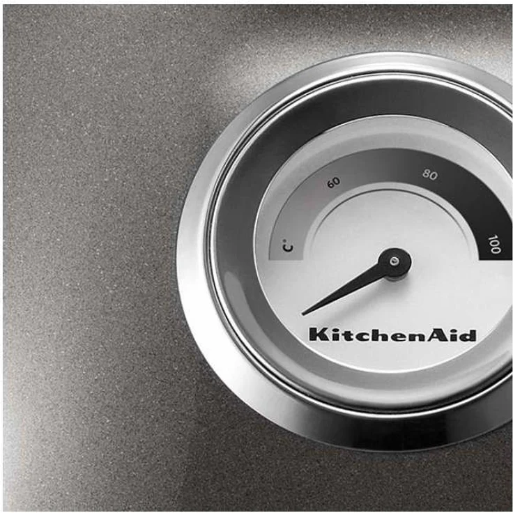 KitchenAid Artisan 5KEK1522EMS Wasserkocher, 2400 Watt, 1,5 l Volumen, Edelstahl, Medaillon-Silber, Serie: 5KEK1522 – Bild 2