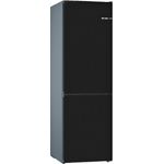 Bosch KVN39IZEA (KSZ2BVZ00, KGN39IJ3A) Kühl-Gefrierkombination, freistehend, schwarz, NoFrost, 0-Grad-Zone, Vario Style