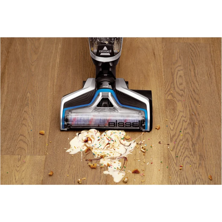 Bissell 2582N CrossWave Cordless Nass- und Trockenreiniger, 25 min Akkubetrieb, 3in1 Bodenreiniger, saugt und wischt Böden gleichzeitig, kabellos, silber – Bild 18