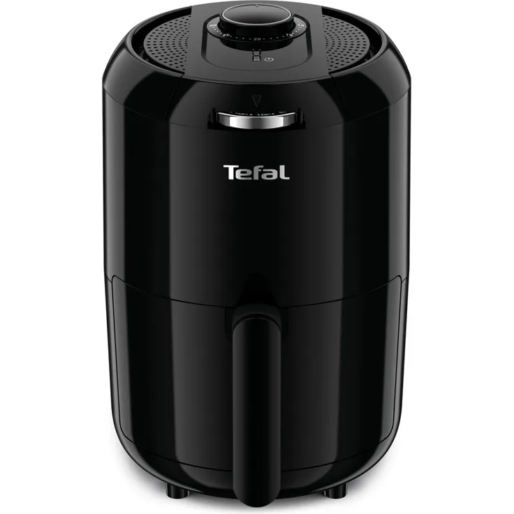 Tefal EY1018 Easy Fry Classic Heißluftfritteuse, ohne Öl, 1400 W, 1,6 Liter Fassungsvermögen, Kunststoff, spülmaschinenfest, schwarz