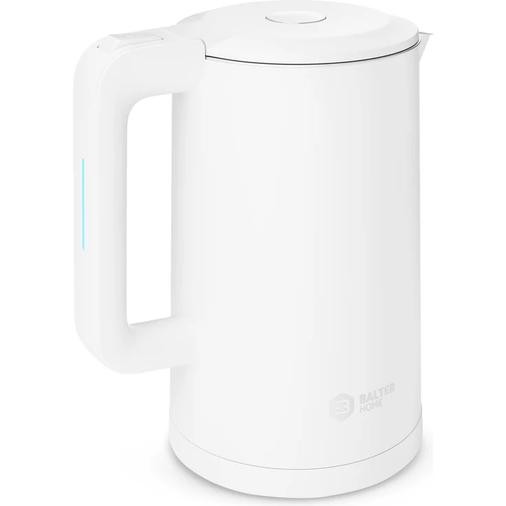 Balter Wasserkocher WK-4, 1,7 L, kabellos, doppelwandig, weiß – Bild 1