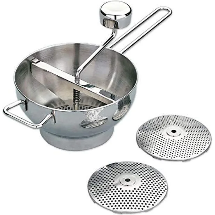 G S D Haushaltsgeräte 40 110 Passiermaschine aus Edelstahl
