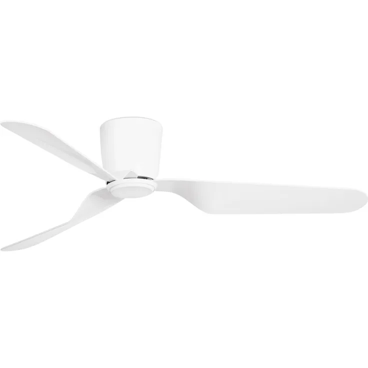 FARO Barcelona Deckenventilator PEMBA Ø132cm 3 Flügel IP20 Weiß