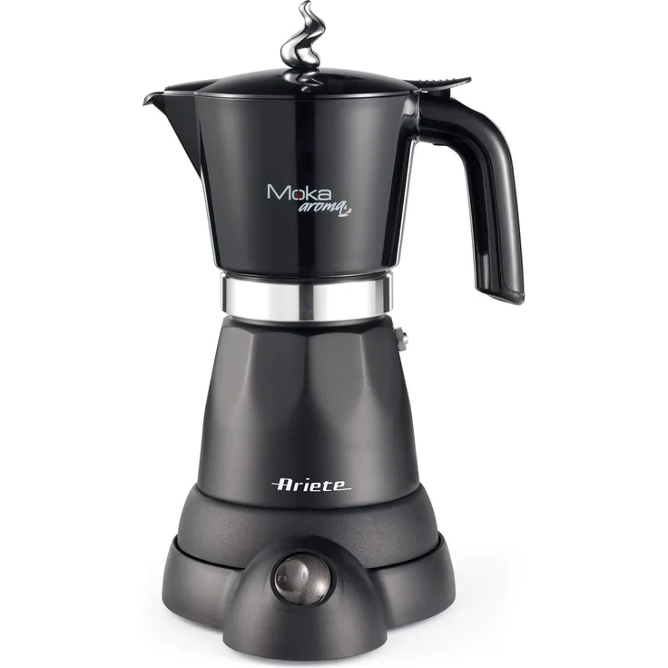Ariete Arma Moka Aroma, 480 W, Kunststoff, Schwarz