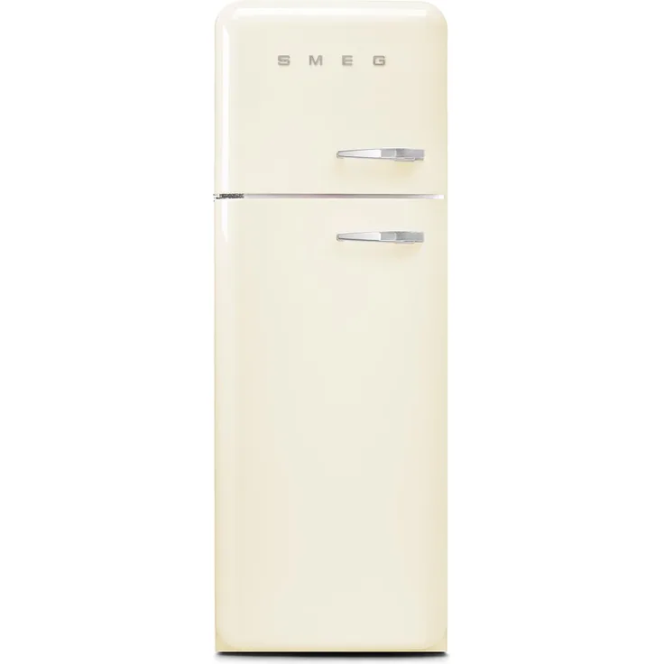 Smeg FAB30LCR5 Kühl-Gefrierkombination, freistehend, cremefarben, Energieklasse D