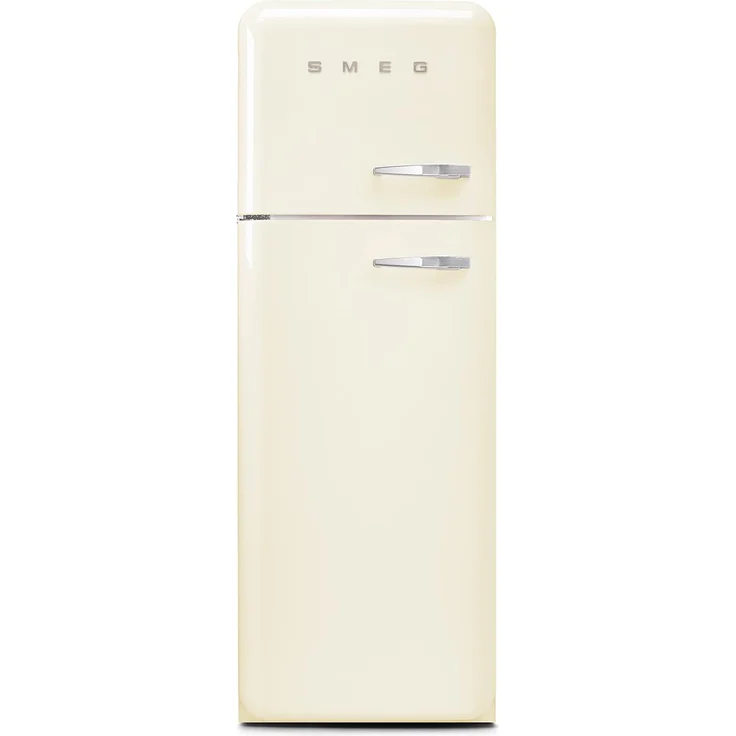 Smeg FAB30LCR5 Kühl-Gefrierkombination, freistehend, cremefarben, Energieklasse D – Bild 1