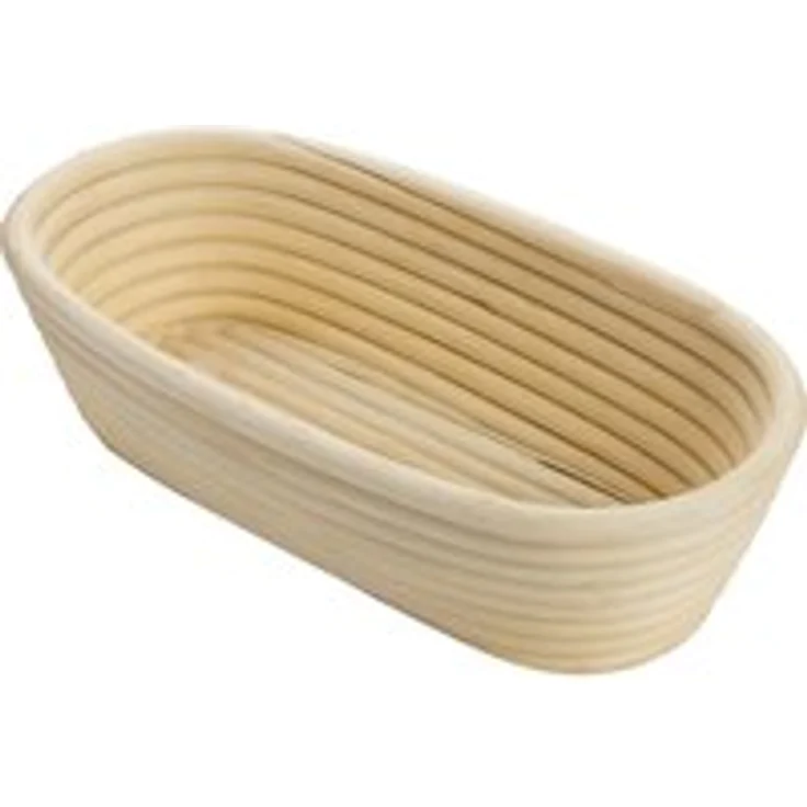Westmark Gärkörbchen, Für 1500-2000 Gramm Brotteig, Oval, Länge: 40 cm, Peddigrohr, Hellbeige, 32022270