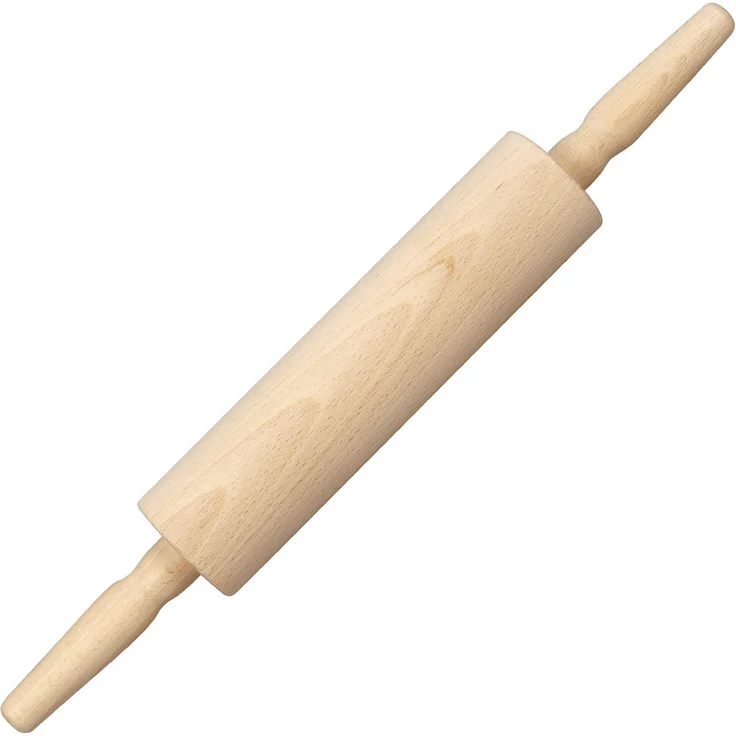 Zenker Teigrolle 6x43,5cm aus Buche, Holz, beige, 43.5 x 6 x 6 cm – Bild 1