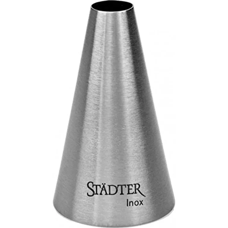 Städter Spritztülle, Edelstahl, Silber, 14 mm