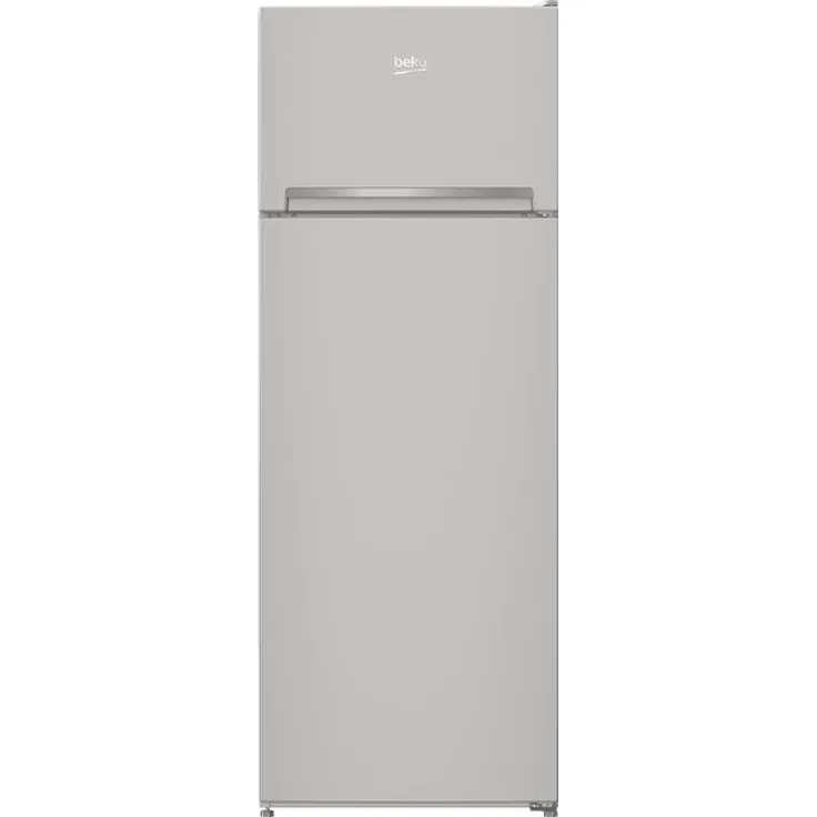 Beko RDSA240K30SN Kühl-Gefrierkombination, freistehend, silber, LED, Schnellgefrieren, Breite 54 cm